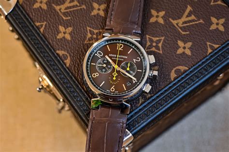 montre louis vuitton tambour|louis vuitton tambour watch review.